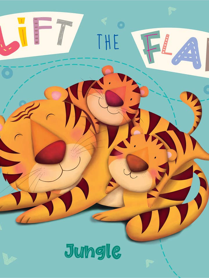 Lift-the-Flap Jungle for wholesale by Cardinal Publishers Group
