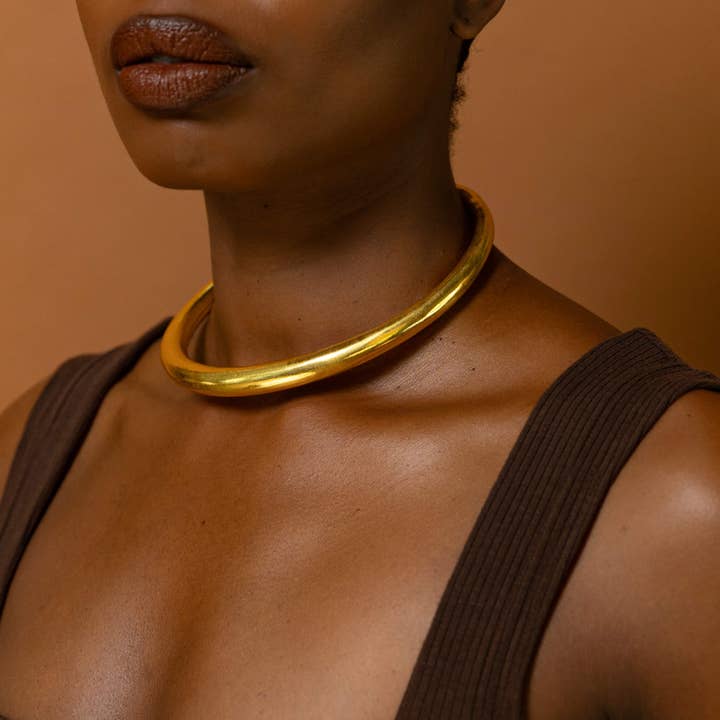 Phyllisia halsmanchet for engroshandel hos Fanm Djanm