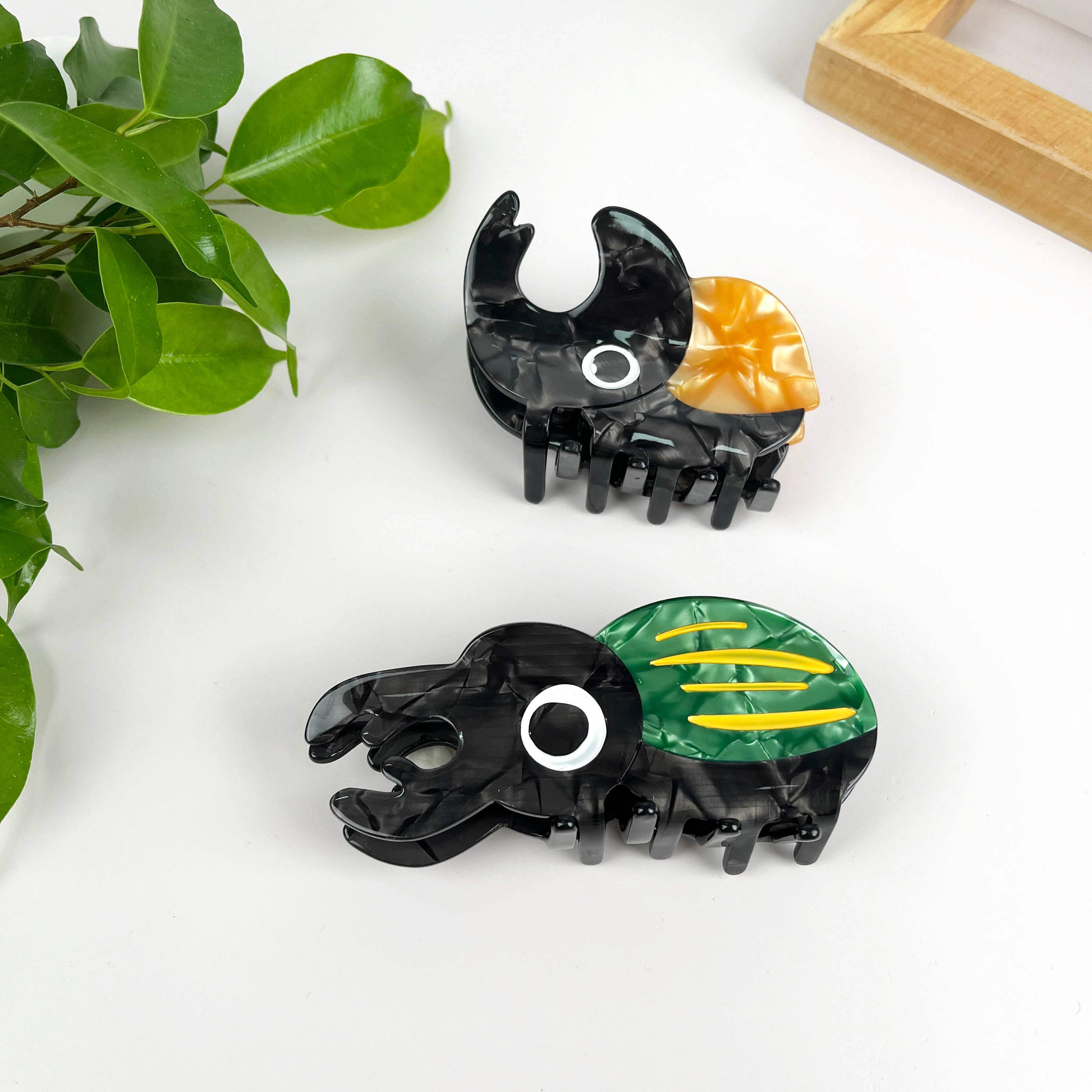 mildstyles - Wholesale Hair Clip - Women's - Giant stag beetle and Rhinoceros beetlehaire claw clip4