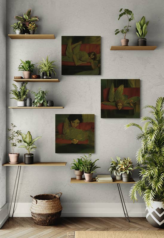 StudioKollisions - Wholesale Art Print - "Shattered Wingz" Wall Art Print Set, Heavy Cardstock1