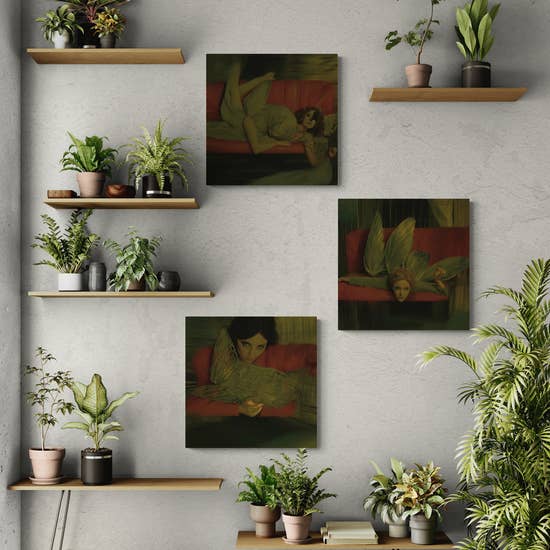 StudioKollisions - Wholesale Art Print - "Shattered Wingz" Wall Art Print Set, Heavy Cardstock1