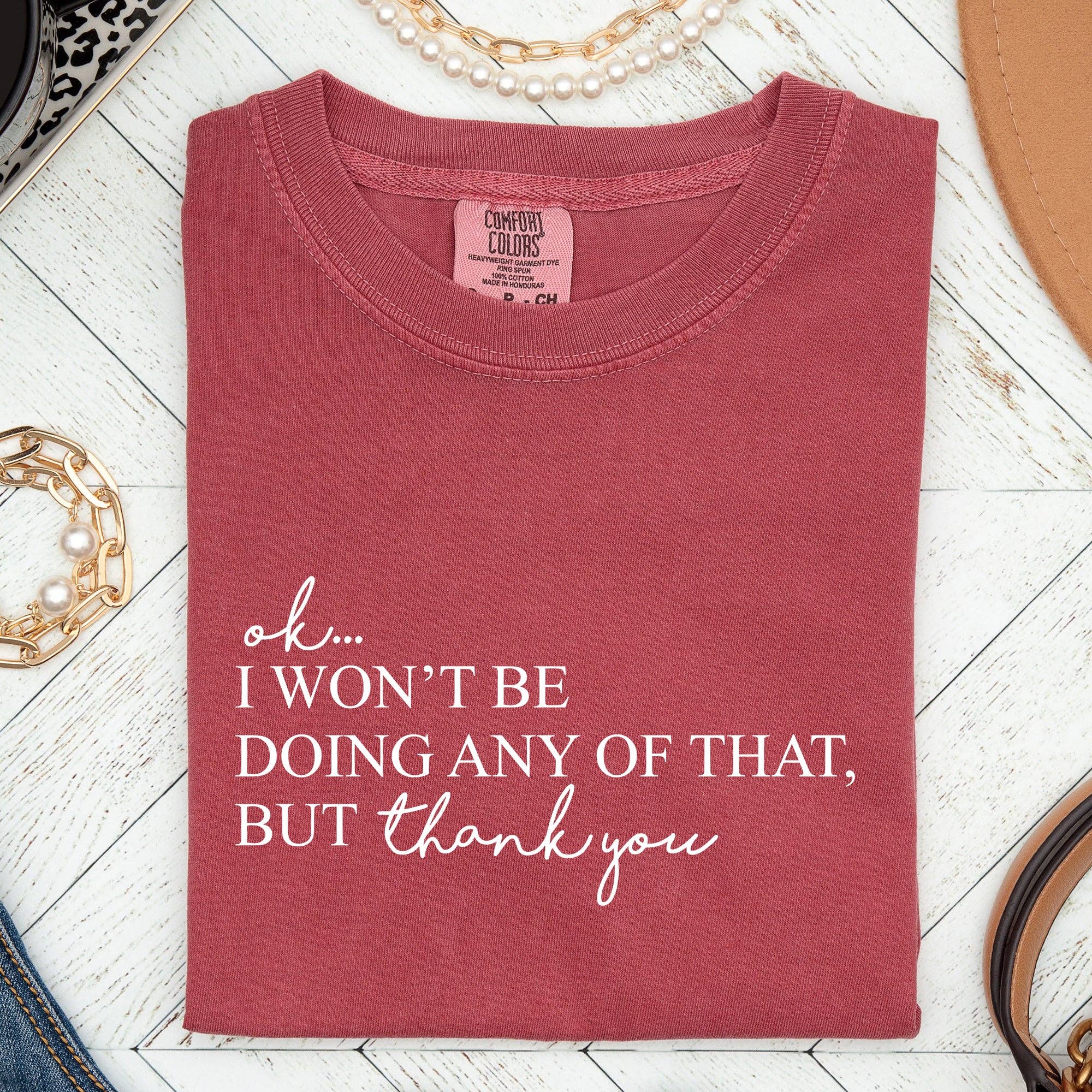 Refinery Number One LLC - Wholesale Screen Printed T-Shirt - Women's - Comfort Colors Tshirt Inspired by TV Show9