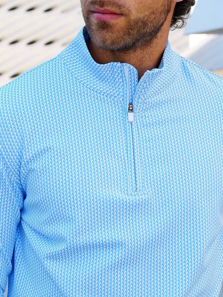 USA Palm - Wholesale Sweatshirt - Unisex - Cloud 1/4 Zip53