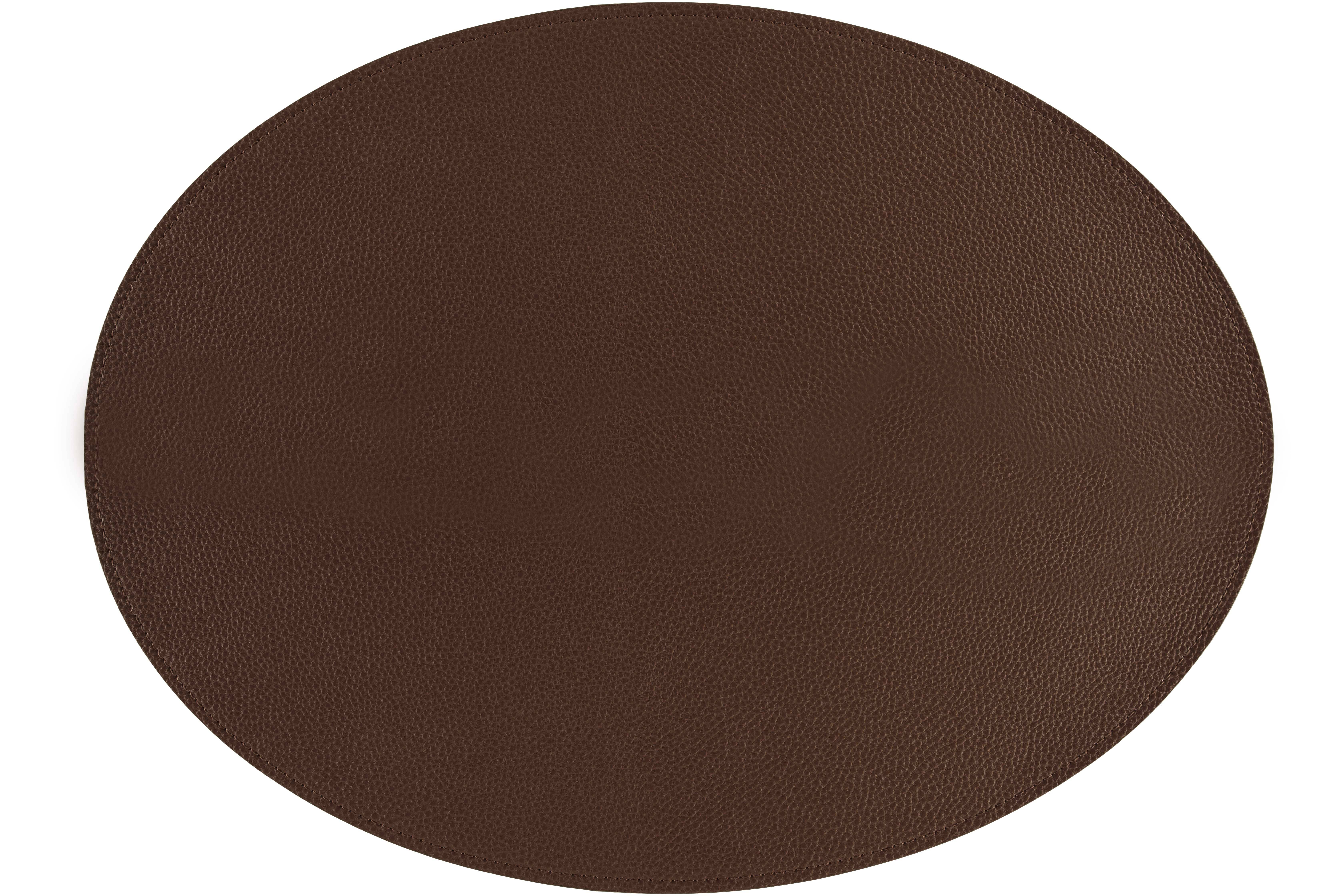 Tiseco - Vendita all'ingrosso Tovagliette - Tovaglietta ovale TRUDO in pelle vegana – 33x45 cm3