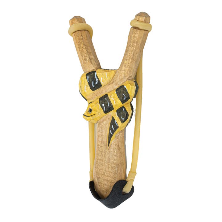 Pawnee Bill’s - Wholesale Slingshot - Kids - Wooden Animal Slingshots