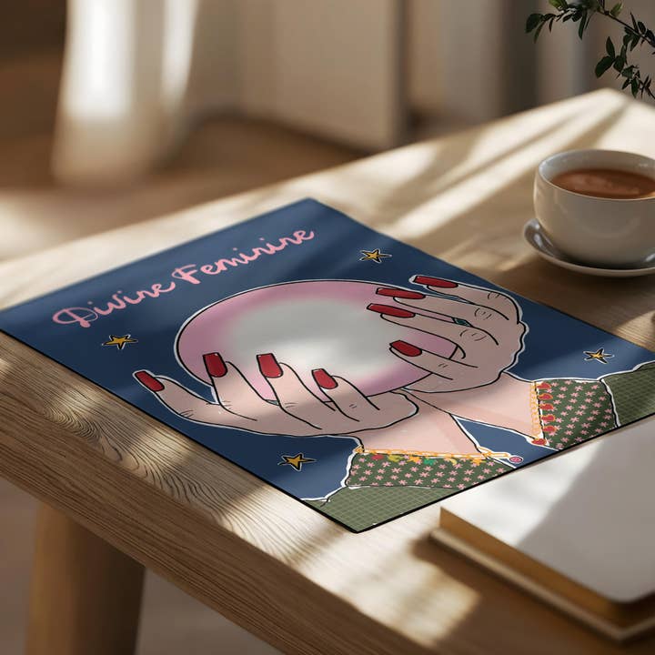 Pink Giraffe Print Co - Wholesale Art Print - Divine Feminine Celestial Print4