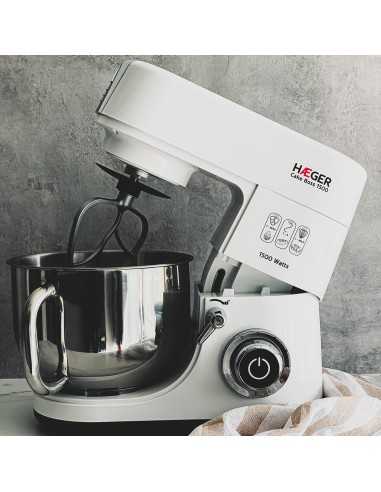 Haeger – Engroshandel Køkkenudstyr – Semi Professional mixer med CAKE BOSS skål - 1500W4