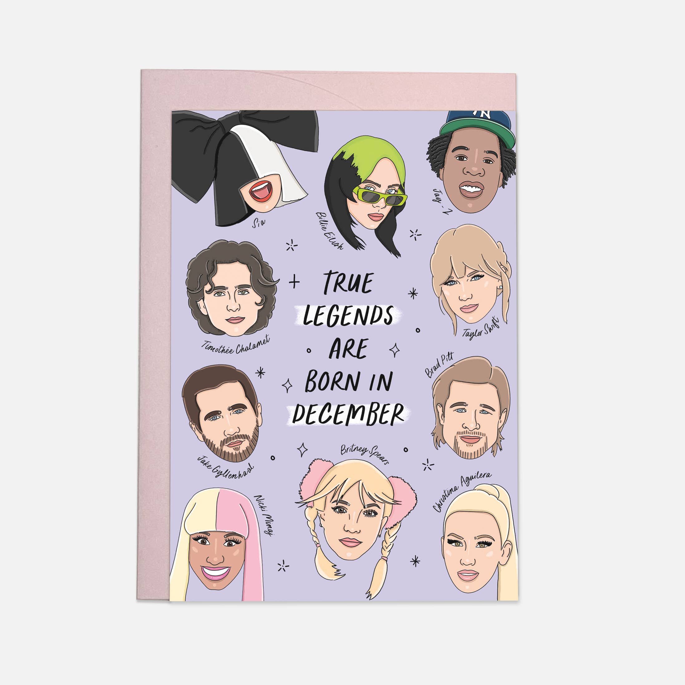 Kaart Blanche - Wholesale Christmas Card - Legends December greeting card