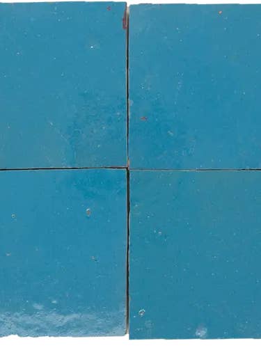 Zellige Sky Blue for wholesale by Moroccan Sink