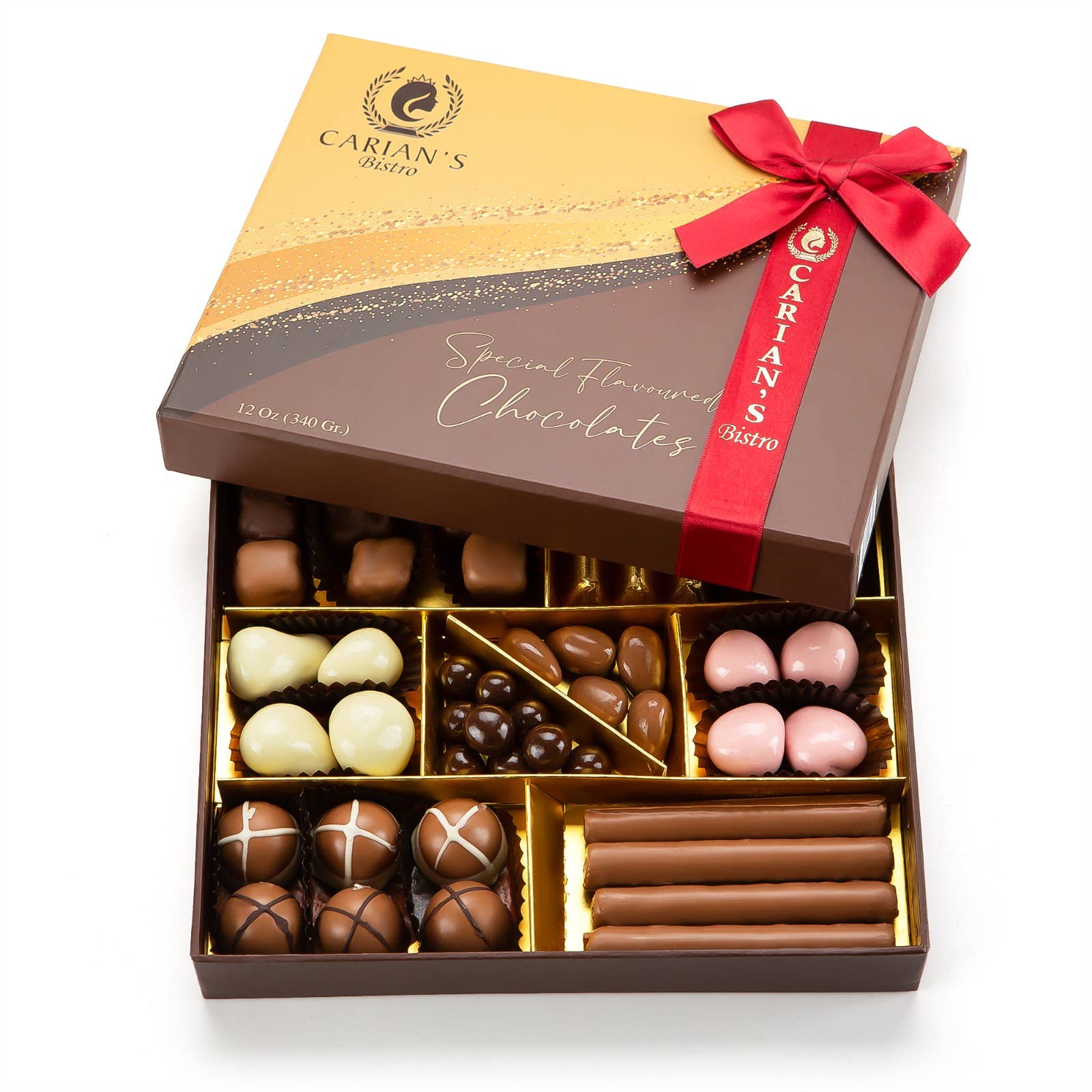Carian's Bistro Chocolates - Wholesale Chocolate Box - Premium Luxury Chocolate Gift Box, Perfect for Gifting11