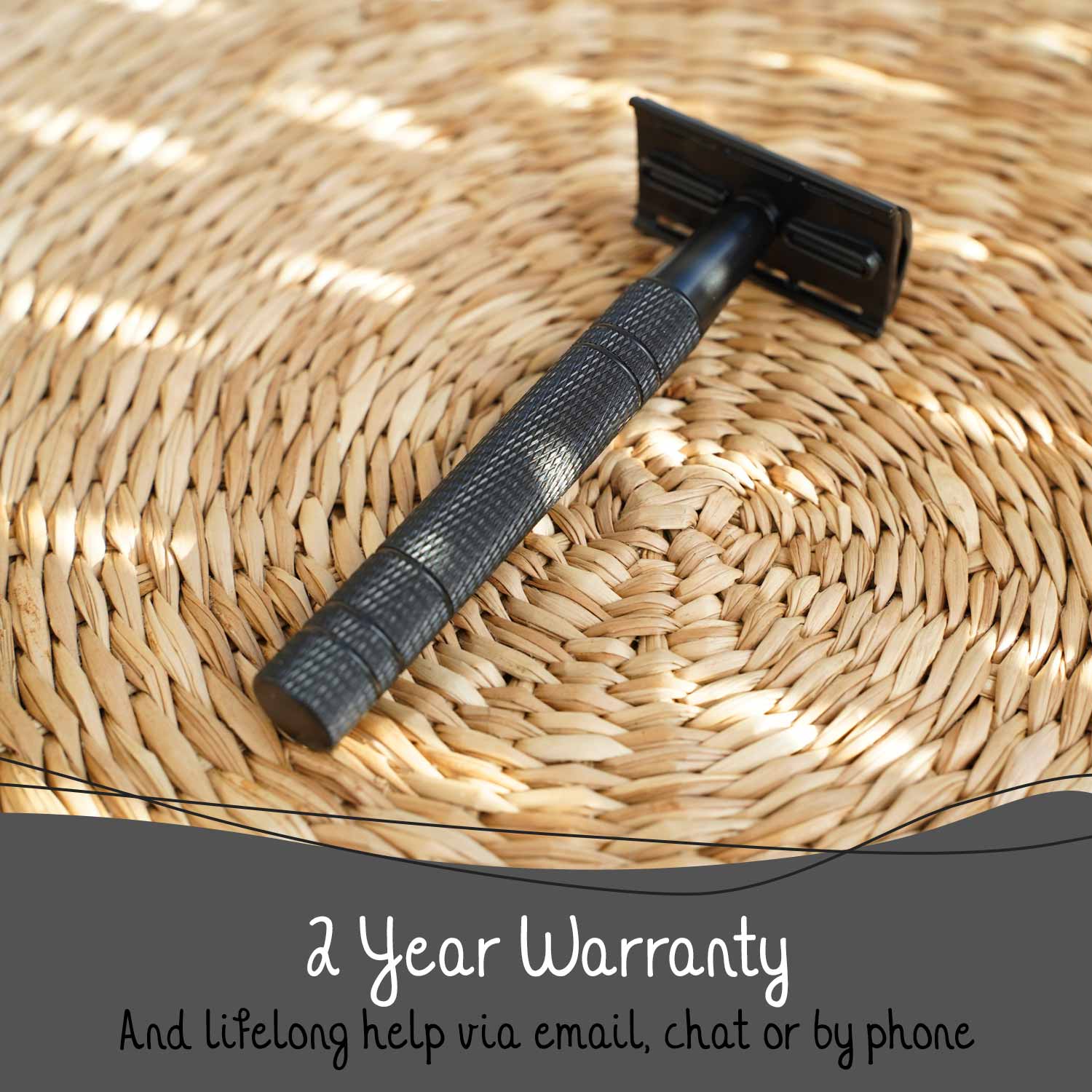Bamboozy x Cosmeau - Wholesale Razor - Safety Razor Black Aluminium6