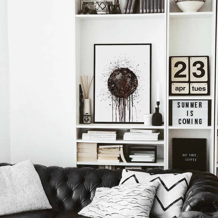 We Love Prints – wholesale Art print – Black Pudding Wall Art Print2