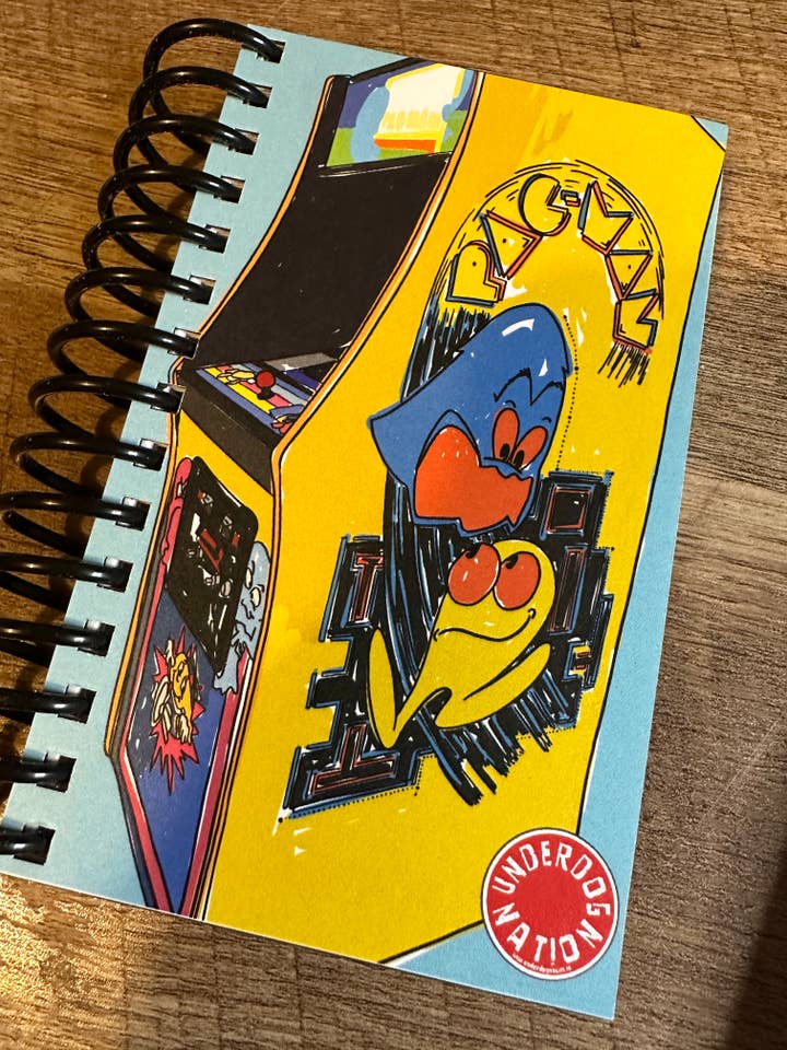 Pacman Arcade Mini-Notizbuch für den Großhandel von UNDERDOG NATION