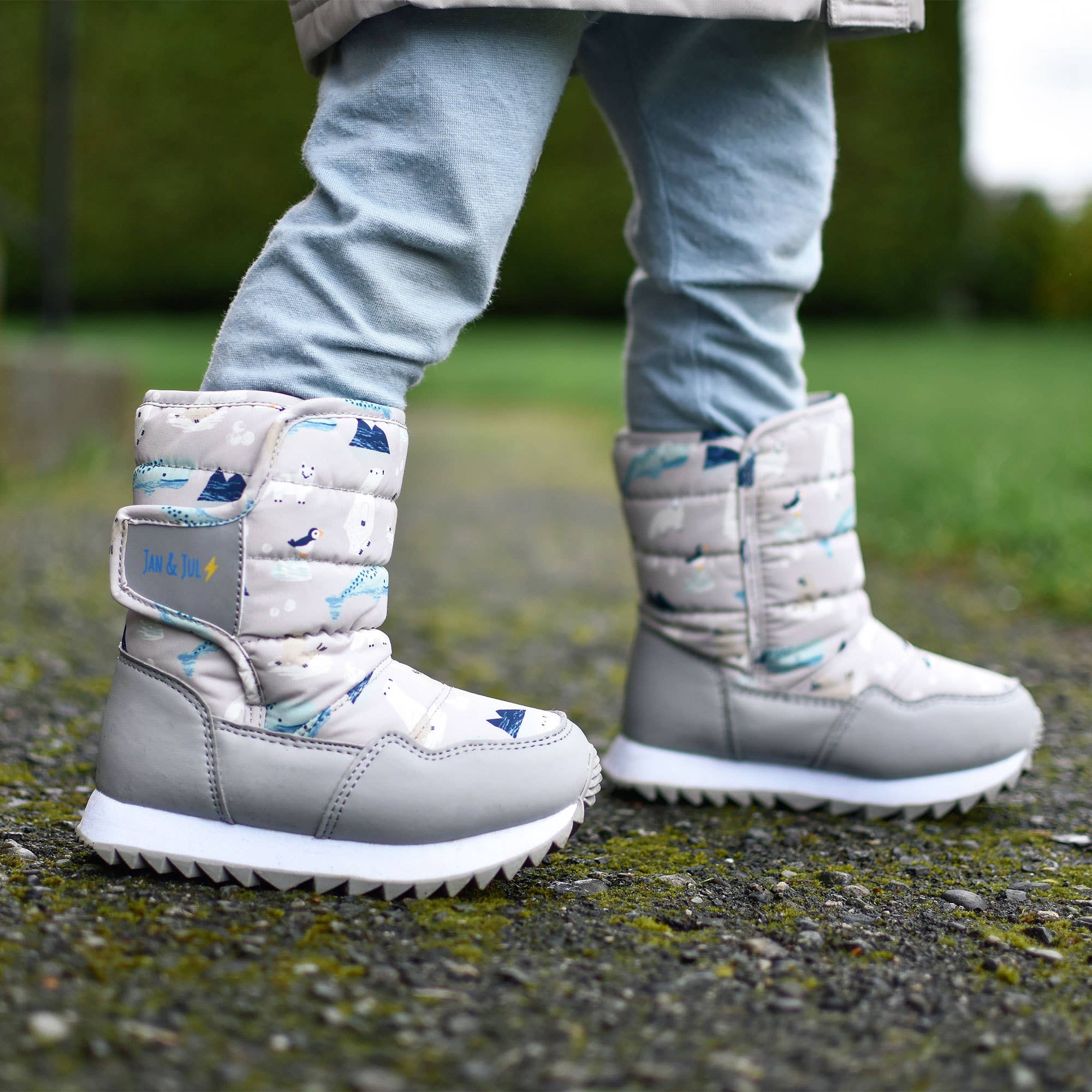 Jan & Jul - Wholesale Booties - Kids - Polar Pals | Toasty-Dry Tall Puffy Winter Boots4