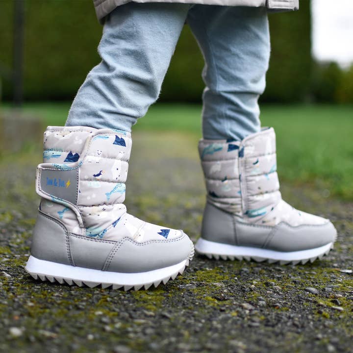 Jan & Jul - Wholesale Booties - Kids - Polar Pals | Toasty-Dry Tall Puffy Winter Boots4