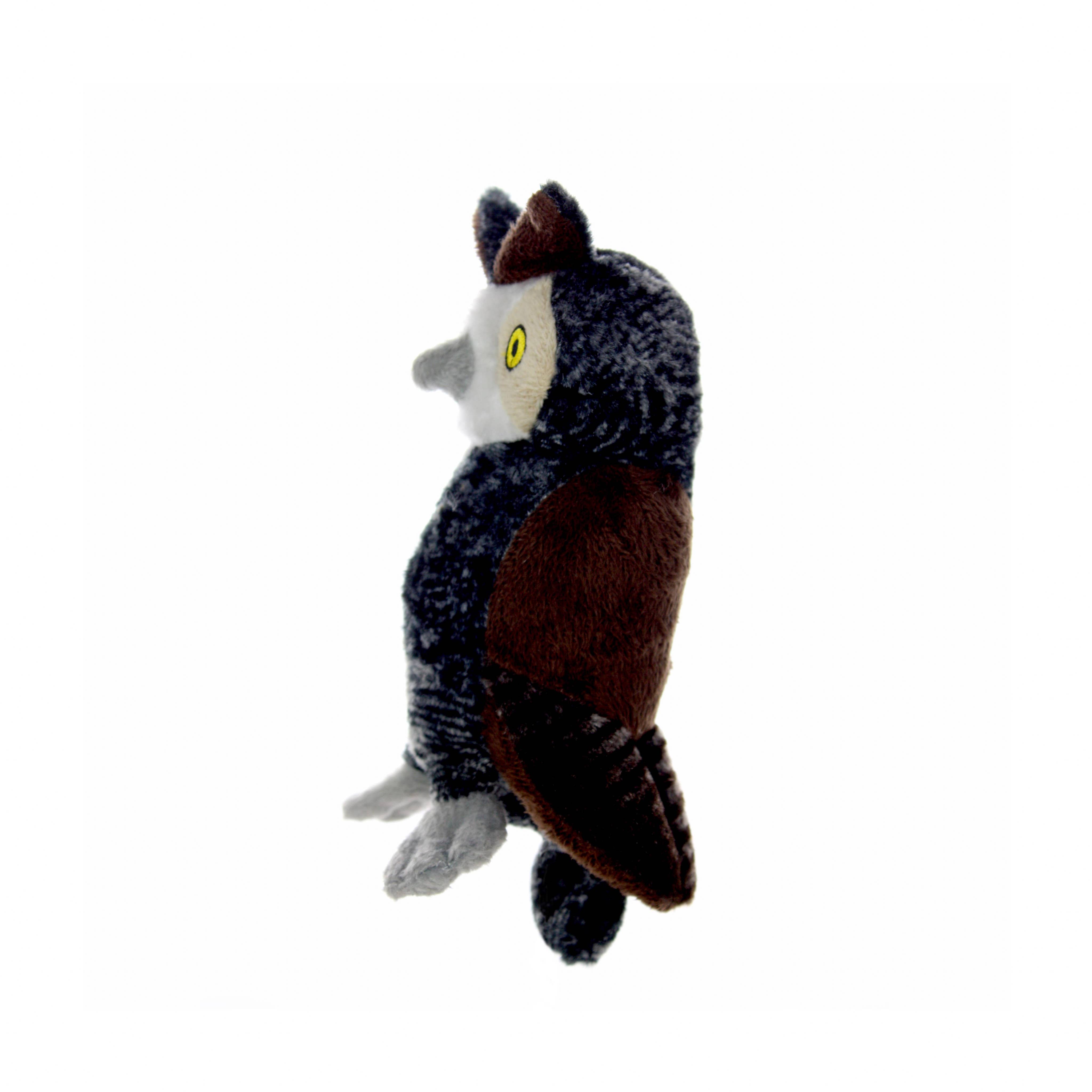 Tuffy Dog Toys - VIP Products - Wholesale Pet Squeaky Toy - Dog - Mighty Jr Nature Owl, Plush, Squeaky Dog Toy3