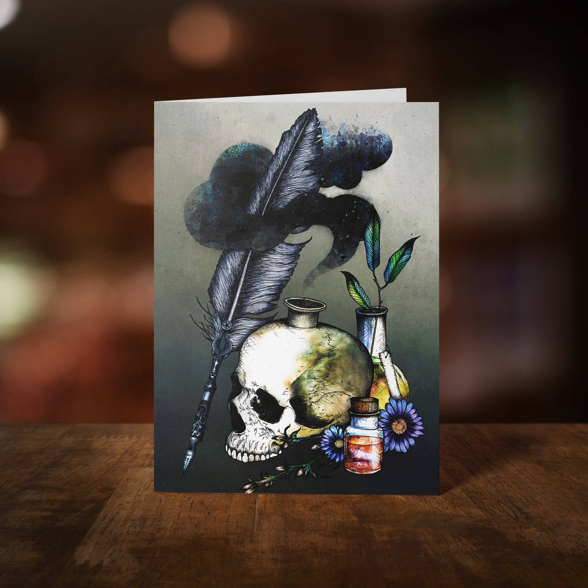 Print is Dead - Wholesale Everyday Greeting Card - Quill and Ink - Greeting Card