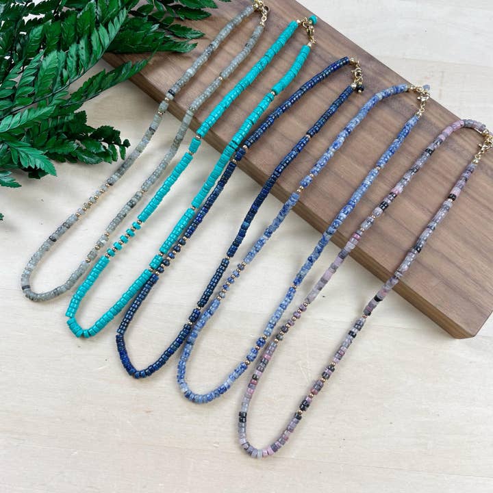 Ewelina Pas Jewelry - Wholesale Kralen/parelketting - Litae/// Delicate edelsteen kralen ketting9