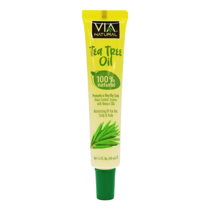 KT Supply - Wholesale Hair Oil - Via Natural Ultra Care Tea Tree Oil 1.5 Oz.