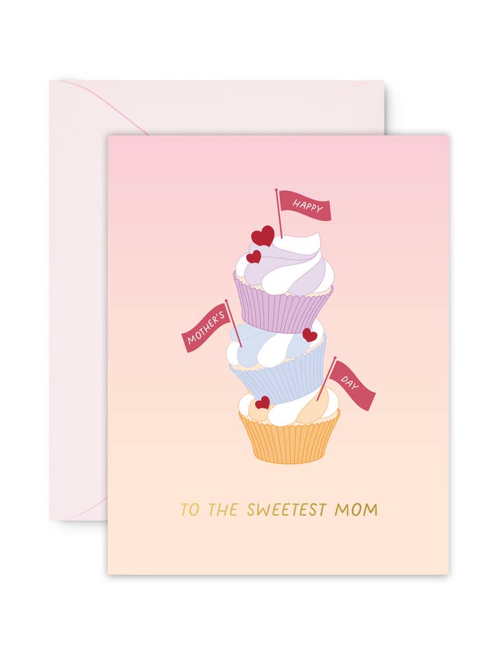 To The Sweetest Mom Cupcakes For Mother's Day for wholesale by Sublime & Co.