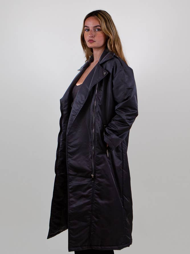 KZELL PARIS - Vendita all'ingrosso Parka - Donna - Trench impermeabile trapuntato11