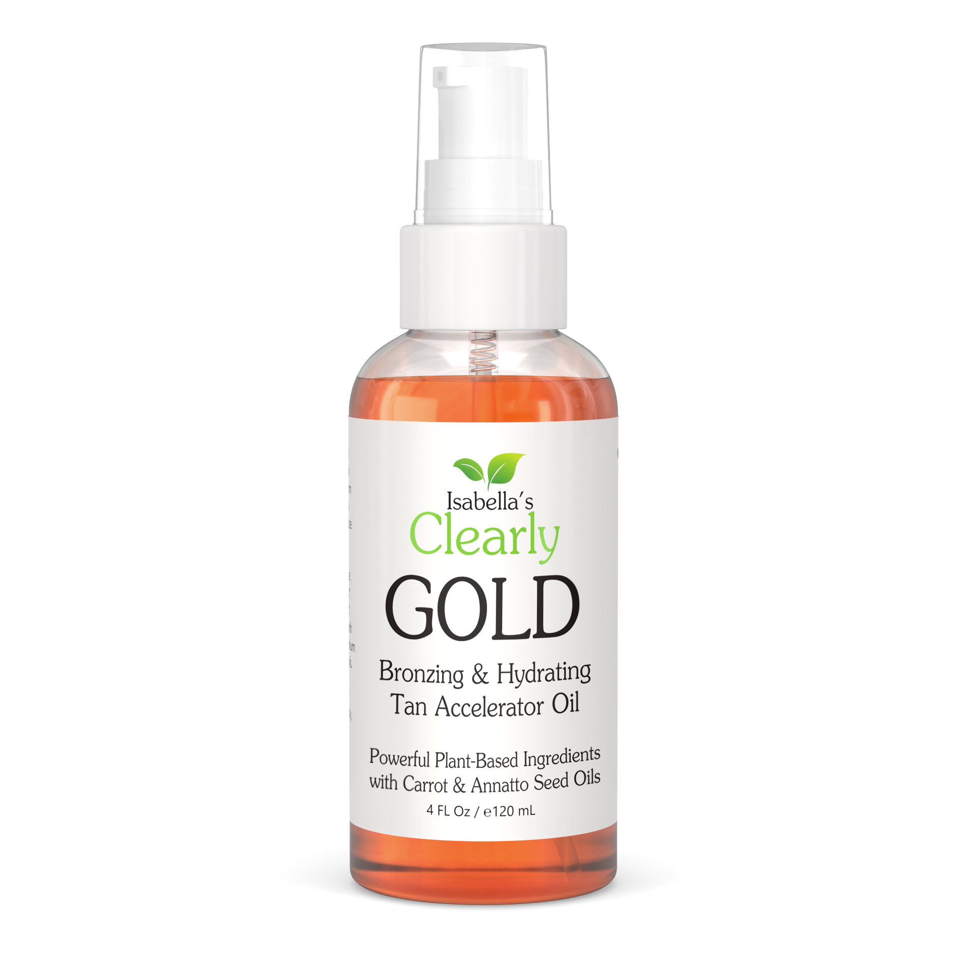 Isabella's Clearly - Wholesale Self-Tanner - GOLD, Natural Bronzing Tanning Accelerator Oil2
