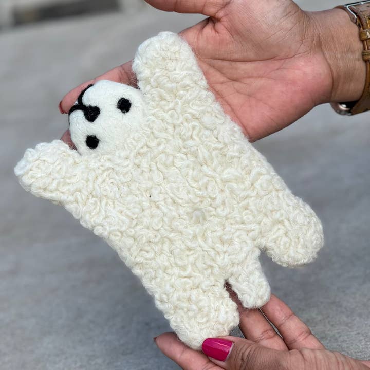 Lungta Imports - Wholesale Coasters - Fair Trade Animal Felt Ball Tea Coasters, Cup Mug Coasters6