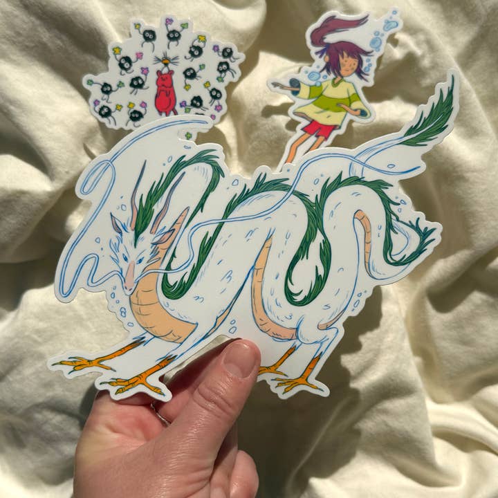 Natalie Andrewson - Wholesale Sticker - Spirited Away Stickers ~ Set of 32