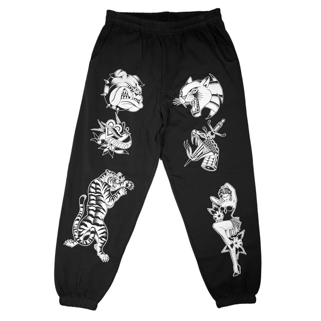 Bella Canvas Men's Sweatpants With Scrunch Bottom Wholesale