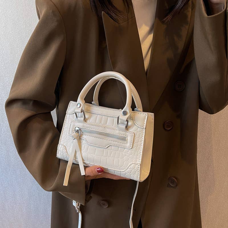 BAGS-2-SLAY - Wholesale Top Handle Bag - Women's - MINI CROC6