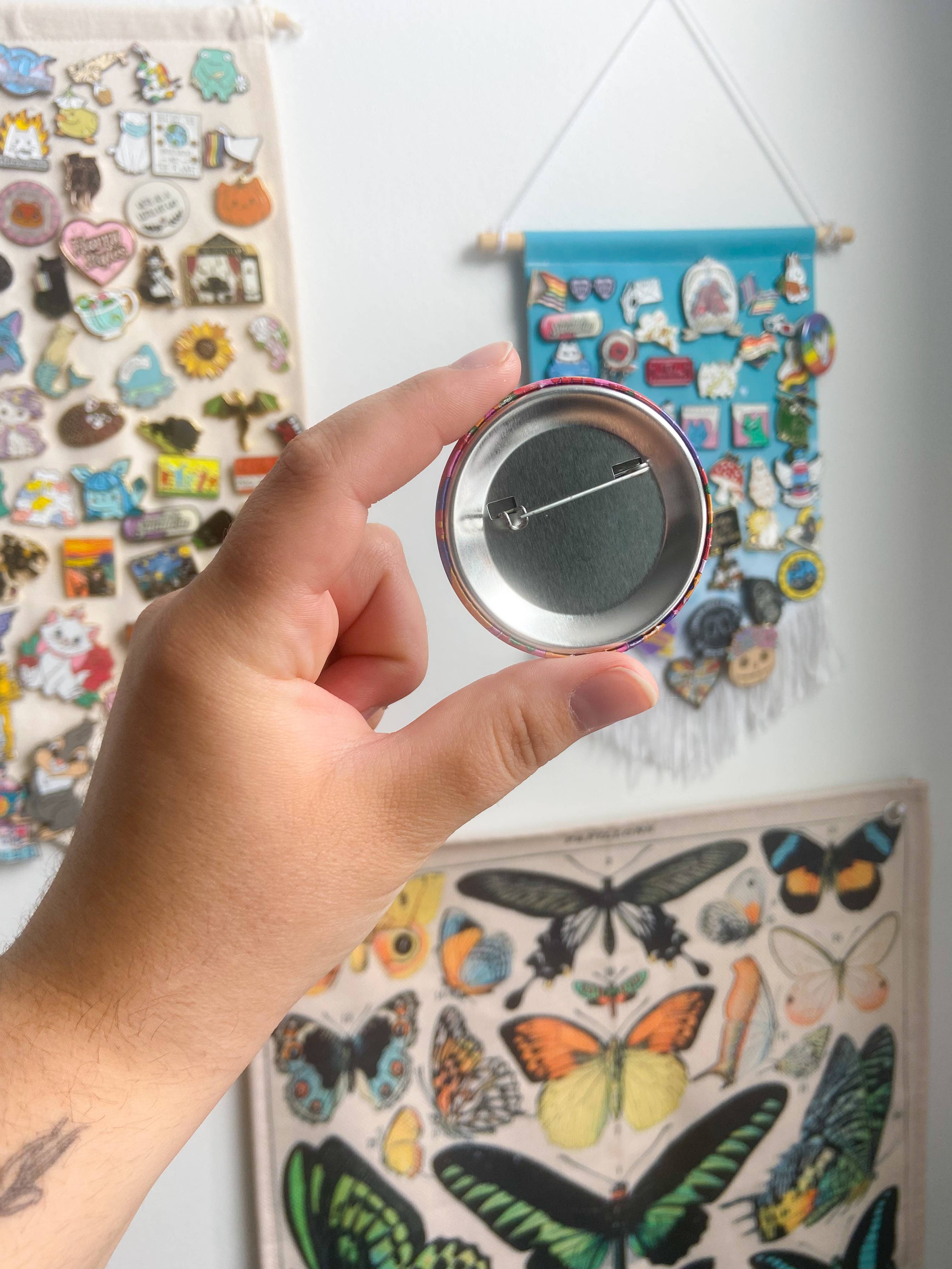 Wild Rabbit Beads - Wholesale Lapel Pin/Button - Pinback Button (Protect Queer Youth)2