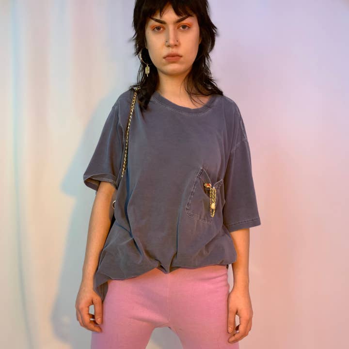 Pinch pin tee for wholesale by Shop Journal Vintage