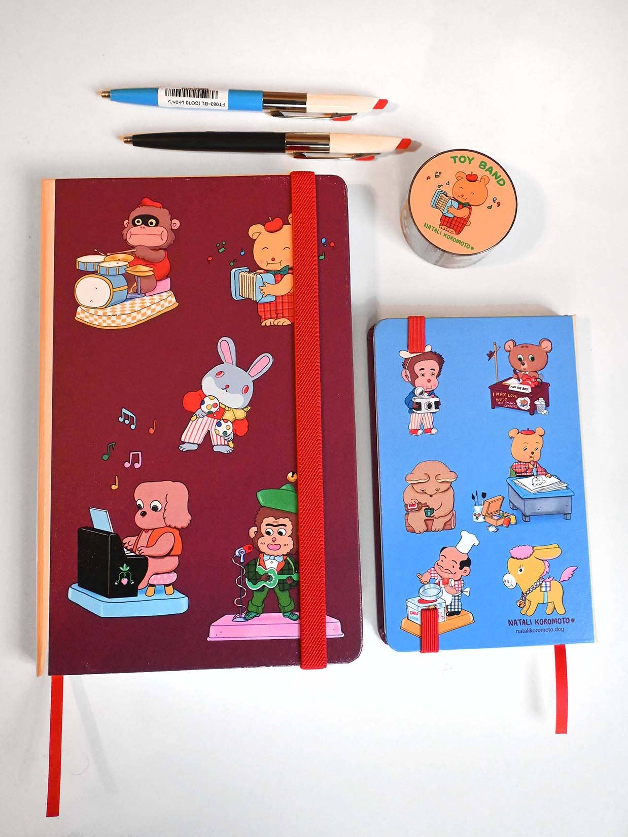 Natali Koromoto - Wholesale Notebook - "Mechanical Toys" Hardcover Notebook9