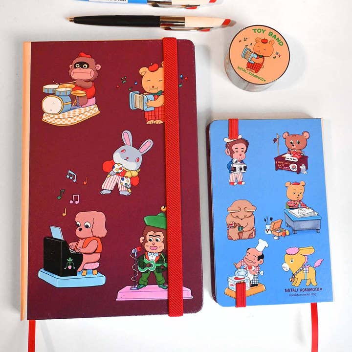 Natali Koromoto - Wholesale Notebook - "Mechanical Toys" Hardcover Notebook9