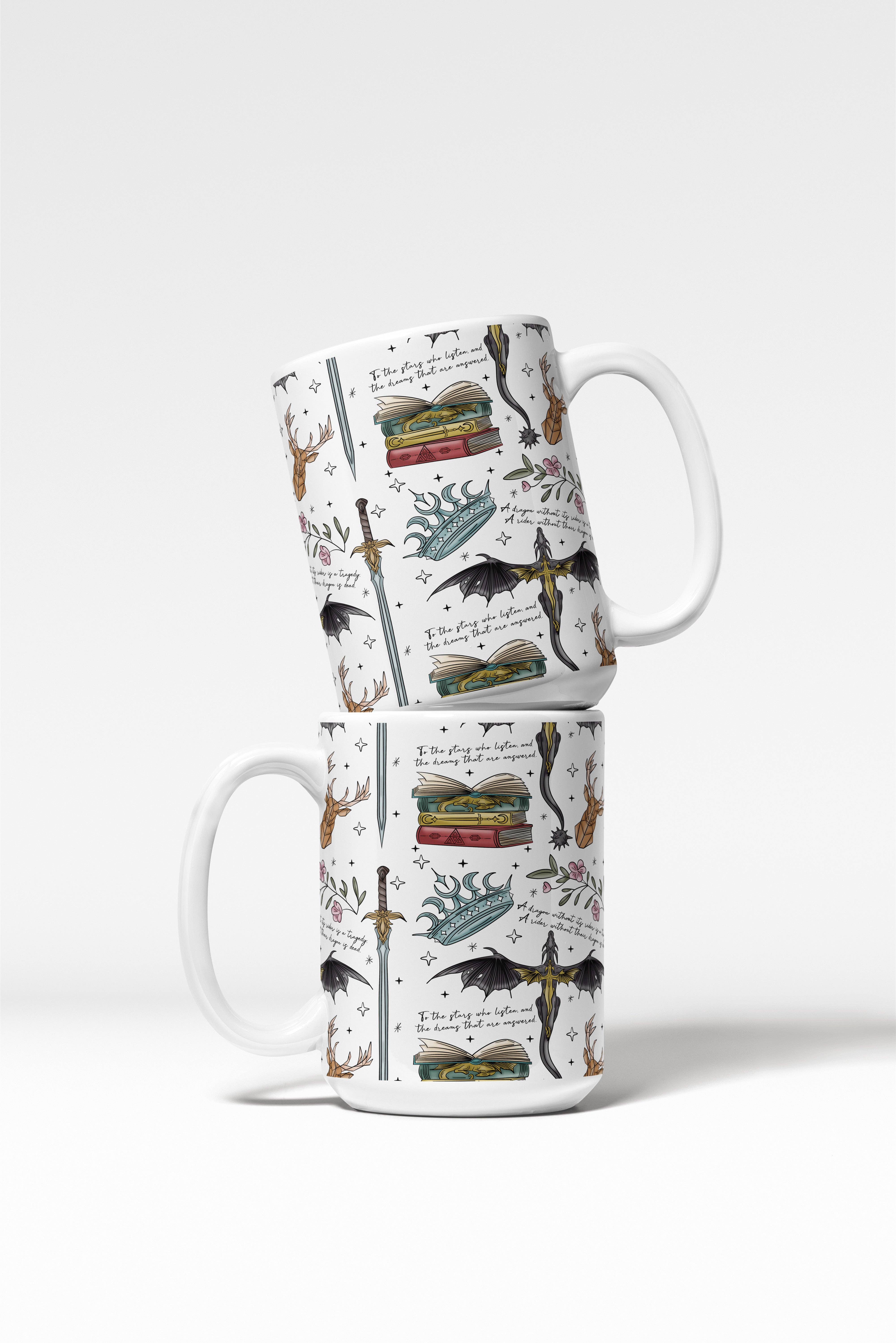 MagicMerchEmporium – wholesale Coffee mug – Fantasy Bookish Mug9