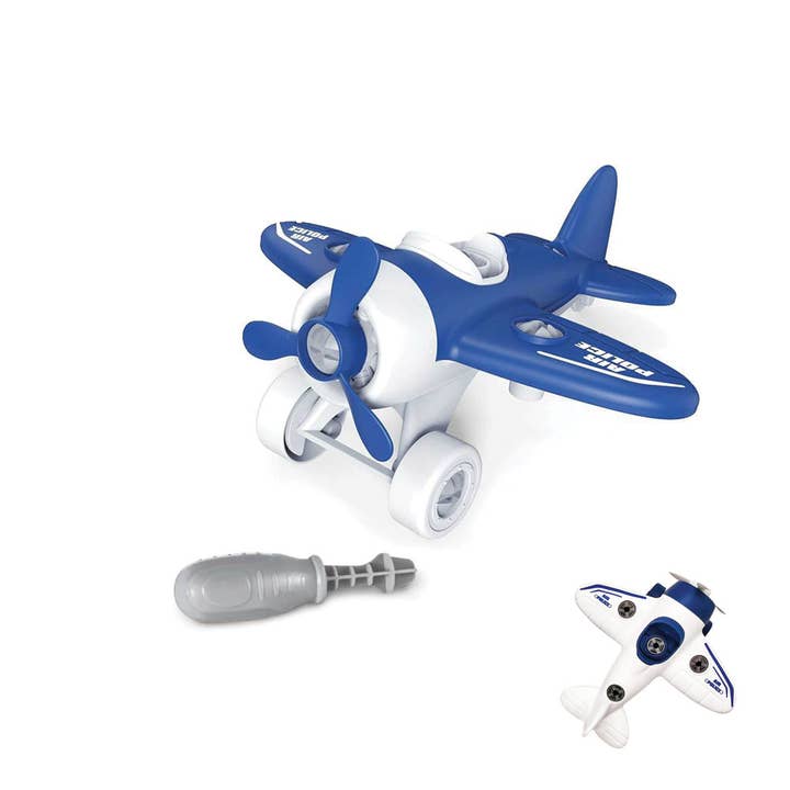 AJ Aguiar - Wholesale Toy Plane - Kids - Eco Plane With Screwdriver 2 Assorted #1