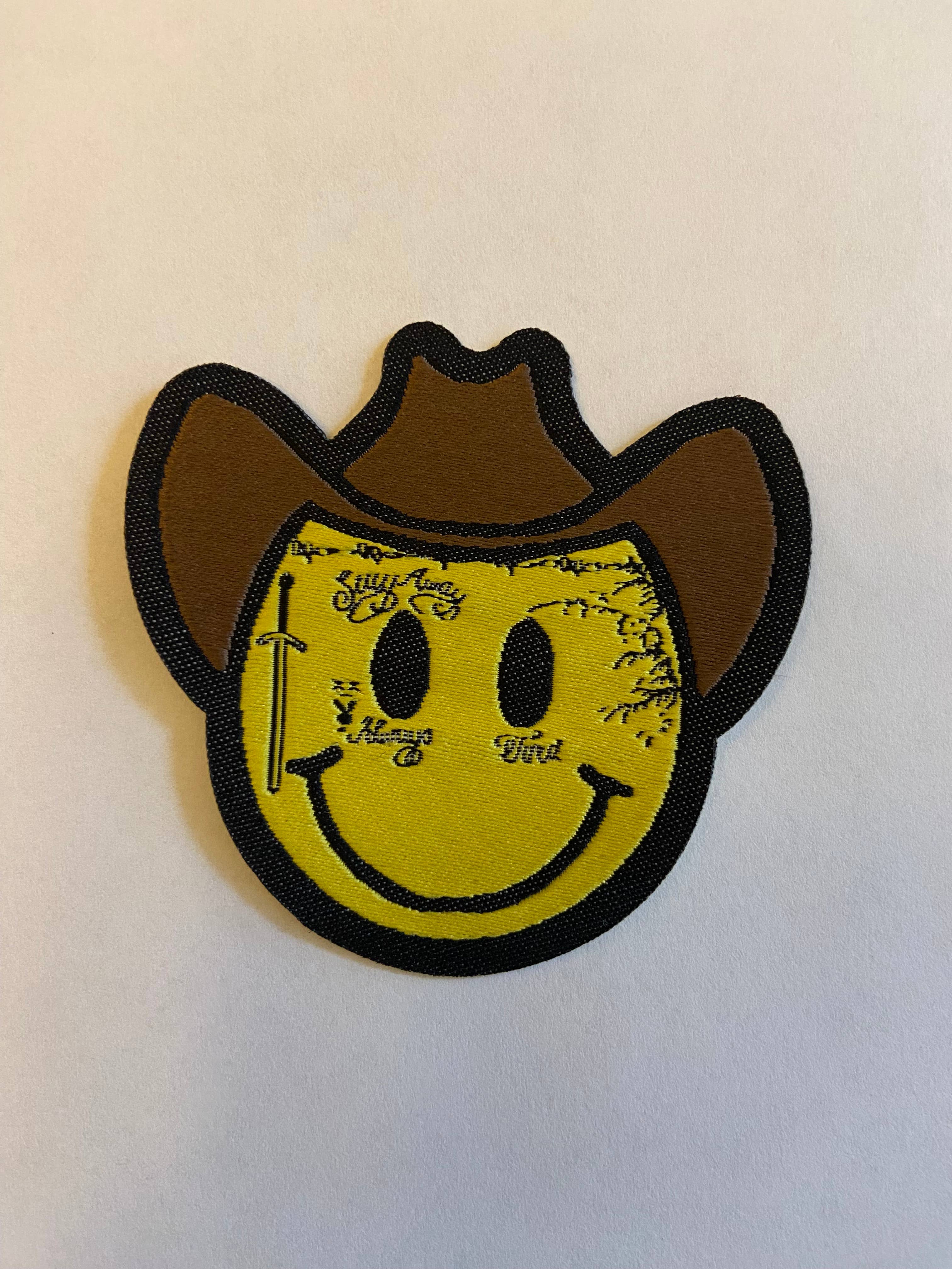 Wholesale Post Malone cowboy tattoos iron on patch posty country