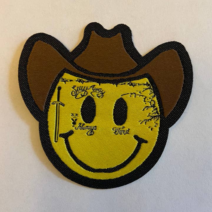 Post Malone cowboy tattoos iron on patch posty country rap for wholesale by Pop Culture Craze