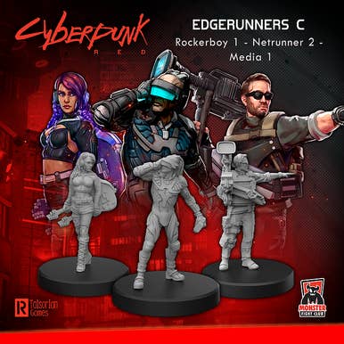 Bridge Distribution - Wholesale Bordspel - Cyberpunk RED miniaturen19