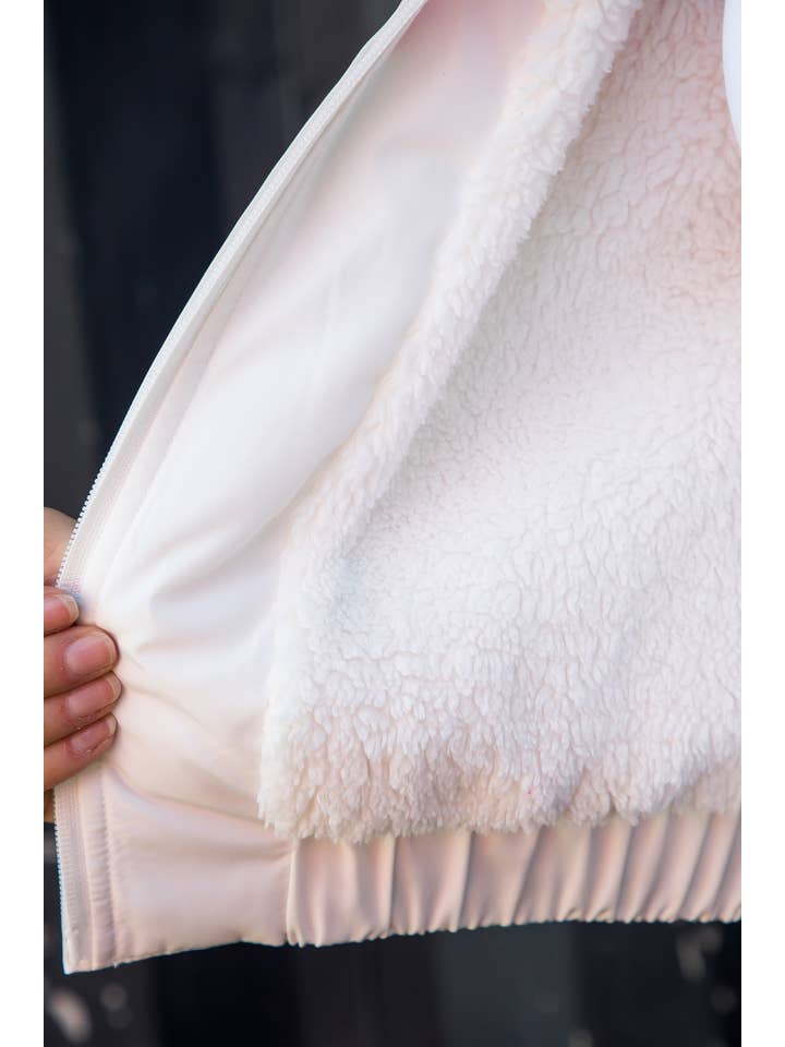 26 International - Wholesale Windbreaker - Women's - Color Block Windbreaker With Soft Sherpa Line8