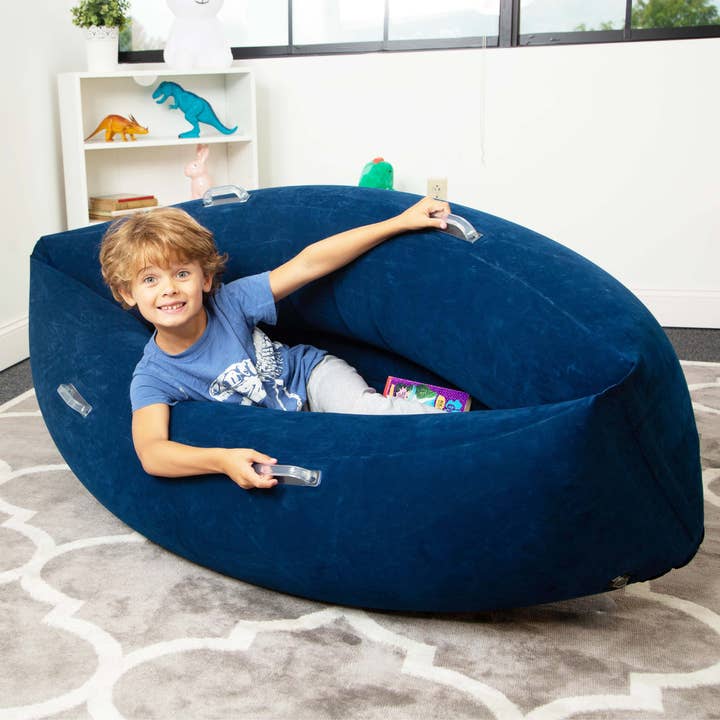 Bouncyband LLC - Wholesale Inflatable Toy - Kids & Baby - Fun & Comfy Hugging Peapod 48” Ages 3-6 up to 4’ Tall7