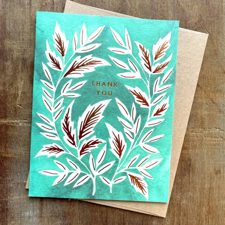 Katharine Watson - Venta al por mayor Tarjetas de agradecimiento - Tarjeta de felicitación «Gracias»