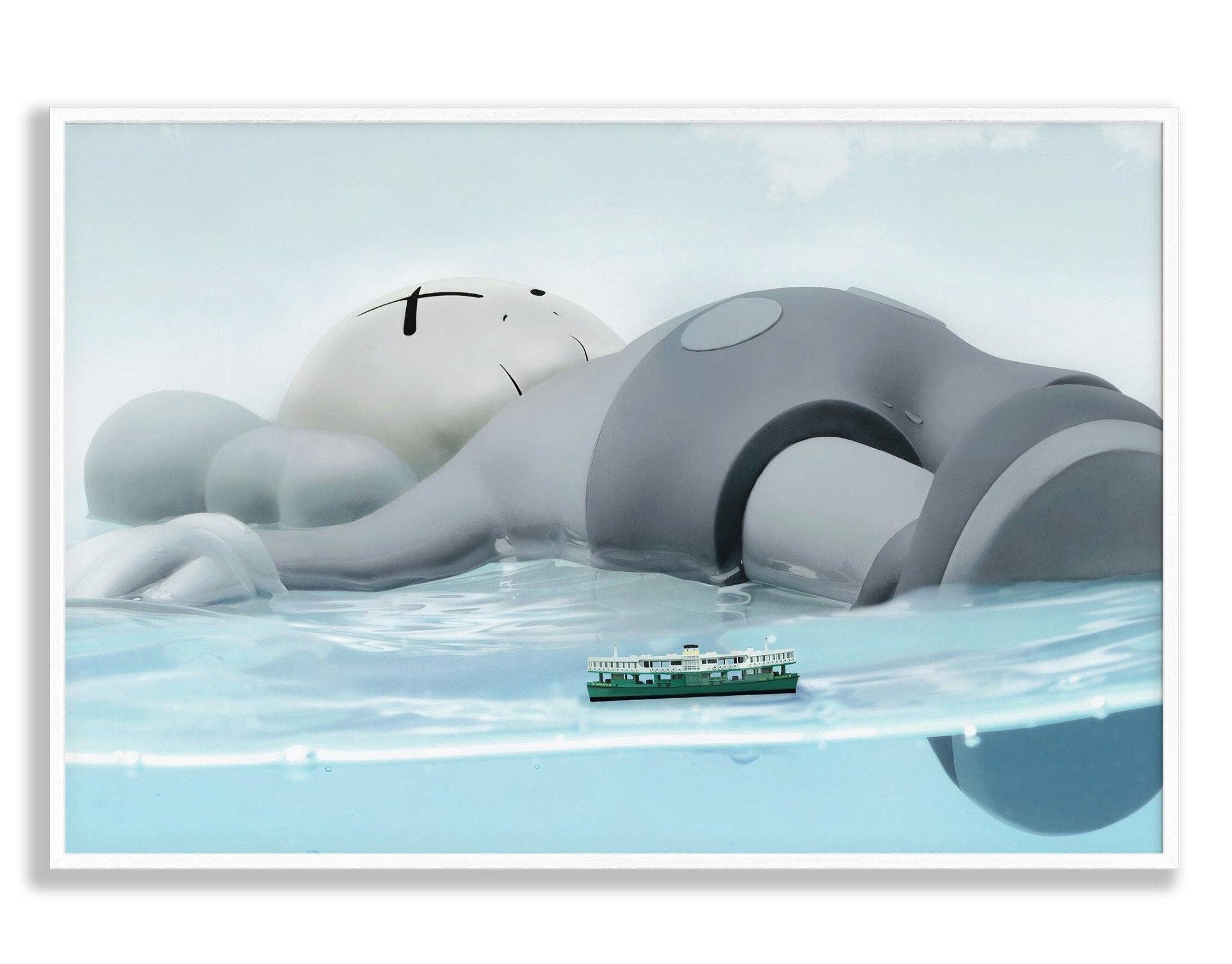 HYPED ART - Wholesale Art Print - KAWS Float Wall Art0