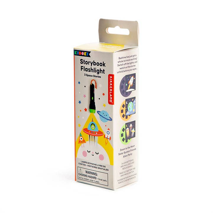 Kikkerland Design Inc - Wholesale Comic Book - Space Stories Storybook Flashlight0