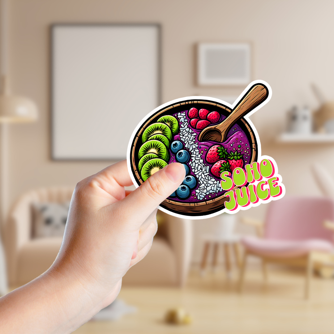 Shoreline Summit - Vente Autocollant - Autocollant Souvenir Bol de Smoothie Açaï2