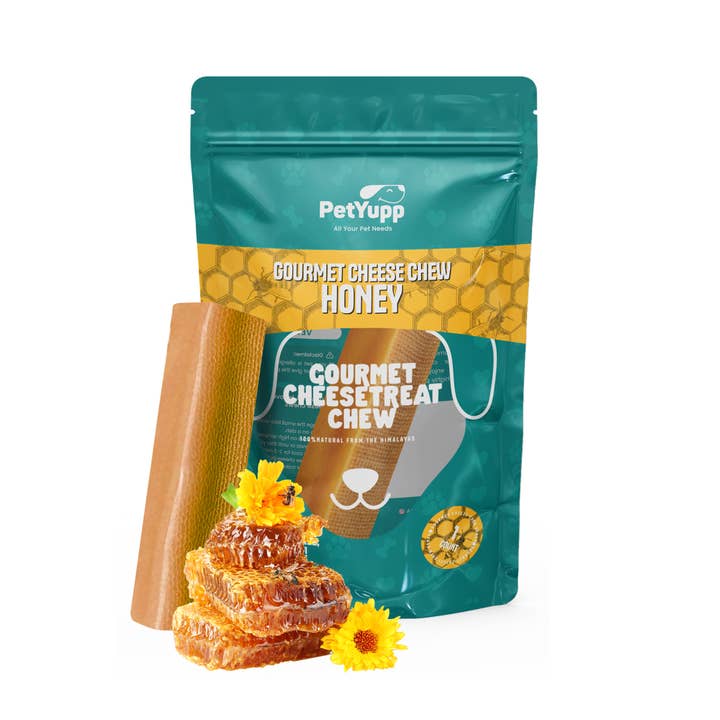 Himalayan Gourmet Cheese Chew Honey - Pack of 1 - 3.5 oz for wholesale by PetYupp