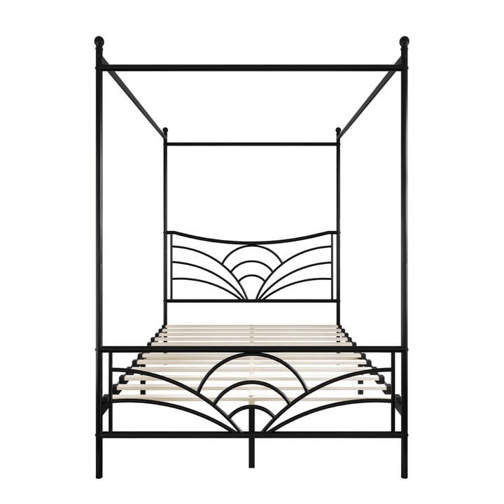 Home Design - Wholesale Bed - Home Design Denver Metal Canopy Bed Frame For Adult27