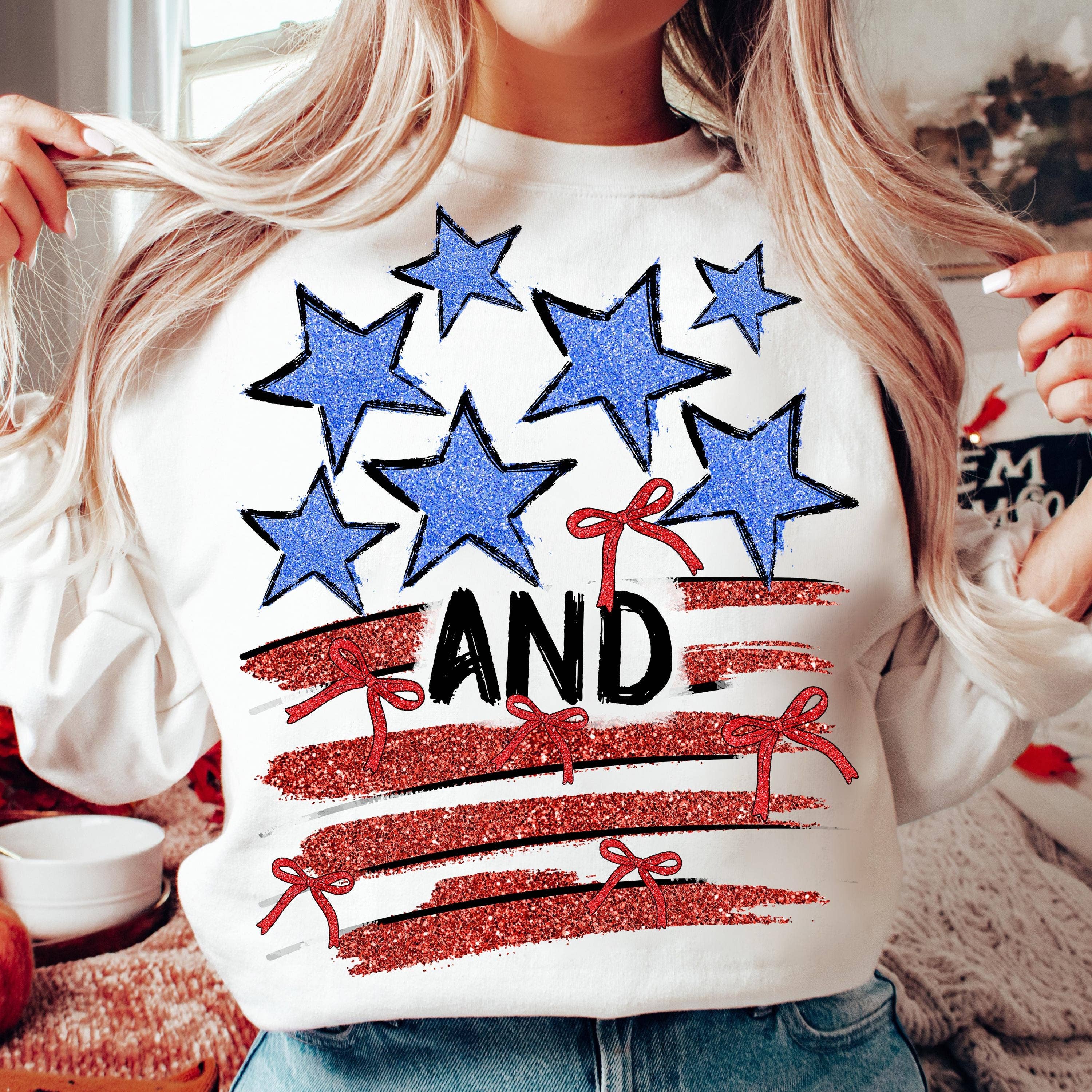 NVC Ecommerce LLC – wholesale T-shirt med logga - Dam – Minnesdags-T-shirt, 4 juli-tröja, Amerika-sweatshirt1