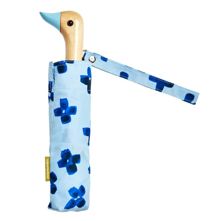 Original Duckhead USA - Wholesale Umbrella - Unisex - Floral Rain Compact Eco-Friendly Duck Head Umbrella