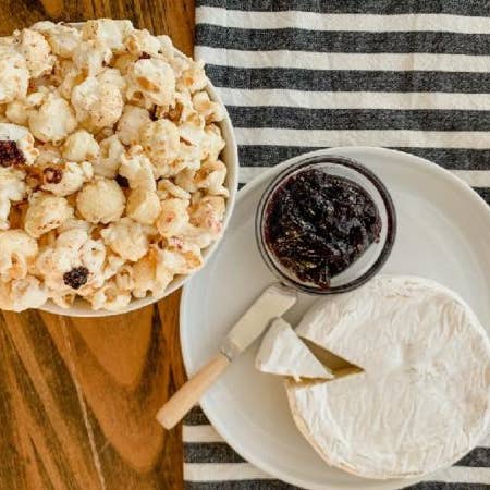 Al's Delicious Popcorn - Wholesale Popcorn - Brie & Jam Popcorn - 8.5oz